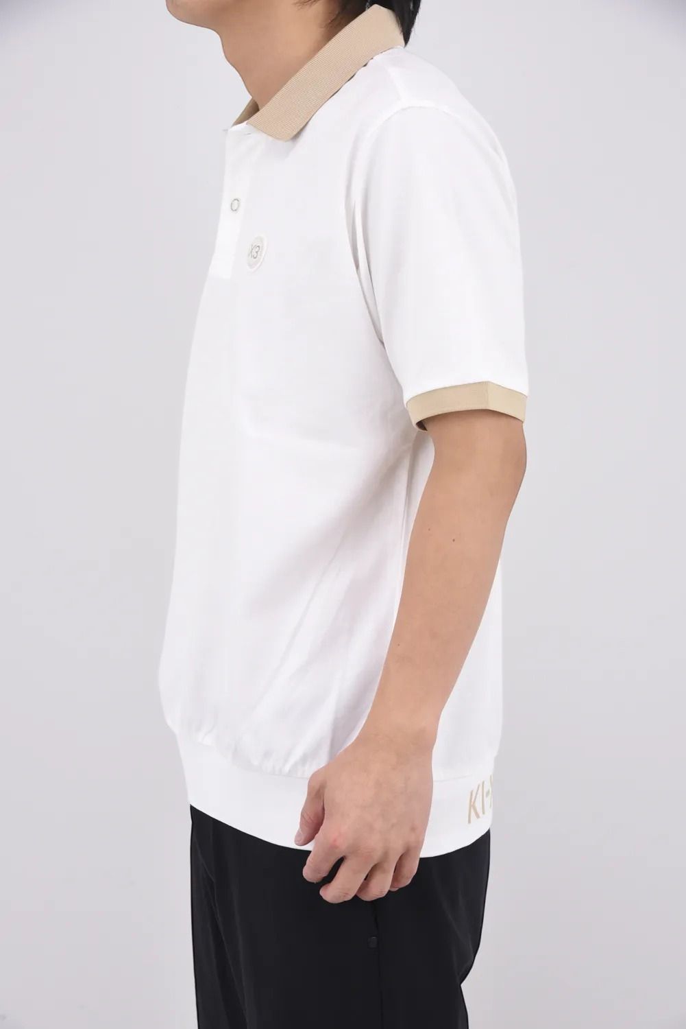 【ポイント10倍】【26SS】 CLERIC COLLAR COOL POLO SHIRT / クレリックカラー ポロシャツ (オフホワイト)
