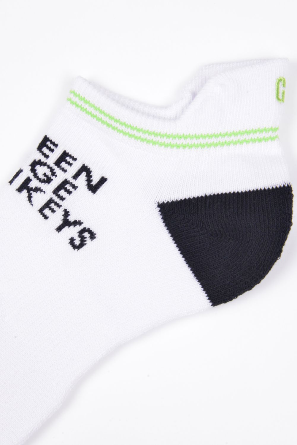 【26SS】 ANKLE SOCKS / ブランドロゴジャカード アンクルソックス (ホワイト)