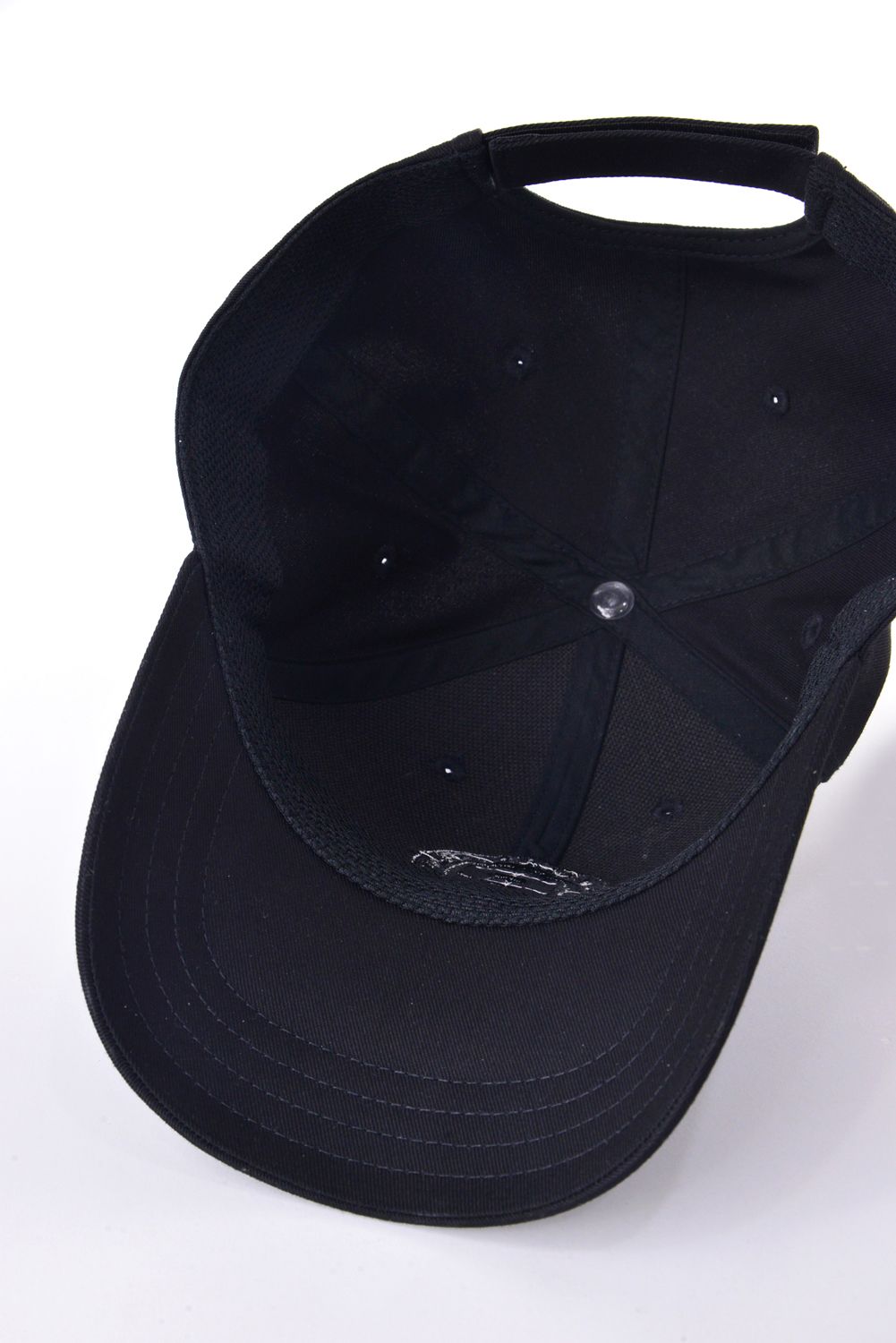 【GOSSIP GOLF別注】 B-MARK CIRCLE LOGO CAP / サークルロゴ シルバー刺繍 キャップ (ブラック)