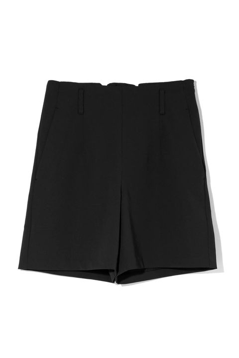 【26SS】【レディース】 2WAY STRETCH HI-WAIST SHORTS / 2WAYストレッチツイル ハイウエスト ショートパンツ (ブラック)