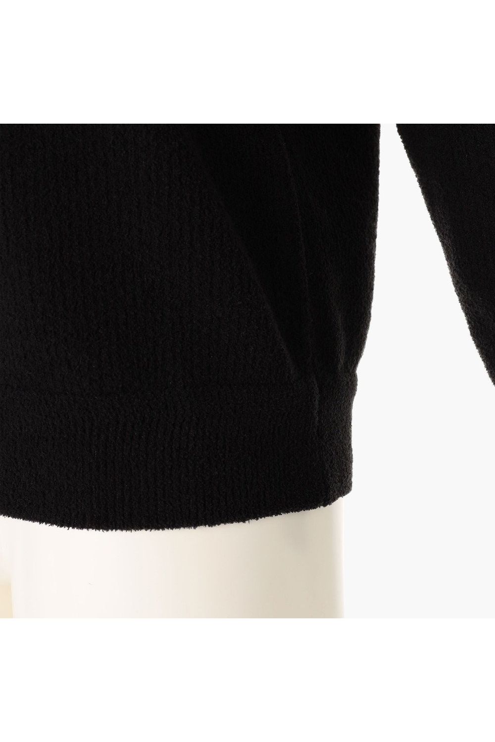 【26AW】【レディース】 WOMEN’S AIRY YARN KNIT CREWNECK / エアリーファブリック ブランドロゴ クルーネックニット (ブラック)