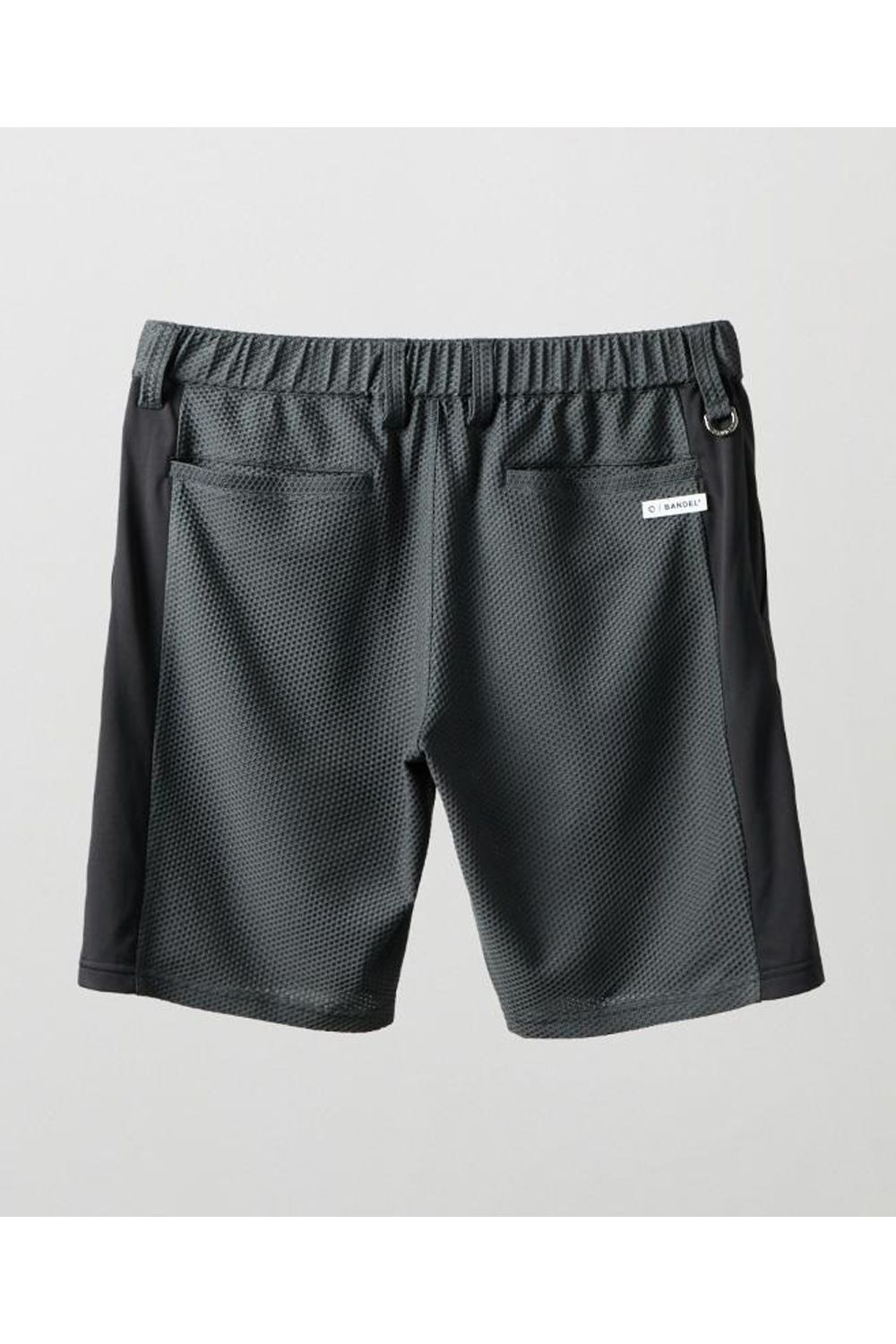 【26SS】 DRY WAFFLE SWITCH HALF PANTS / ドライワッフル サイド切り替え ショートパンツ (チャコールグレー)