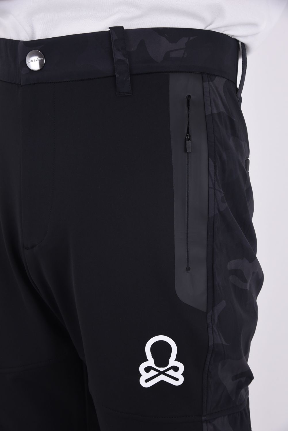 【25AW】 FUSION FIT TACTICAL JOGGER / オリジナルカモパターン タクティカルジョガーパンツ (ブラック)