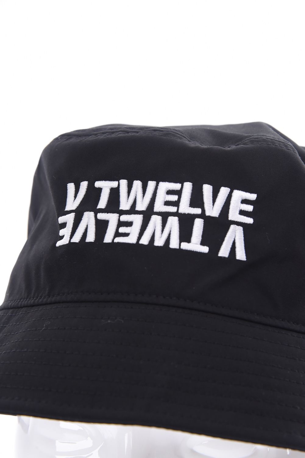 【26SS】 INVERT HAT / ブランドロゴ刺繍 バケットハット (ブラック)