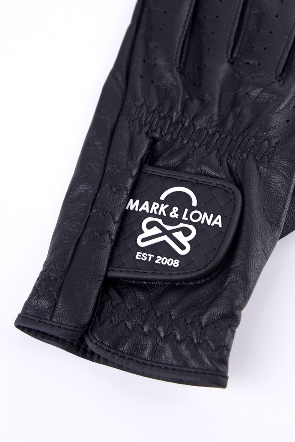 【26SS】 EVER BREATHABLE LEATHER GOLF GLOVE / ラムレザー ブランクスカルロゴ 左手用グローブ (ブラック)