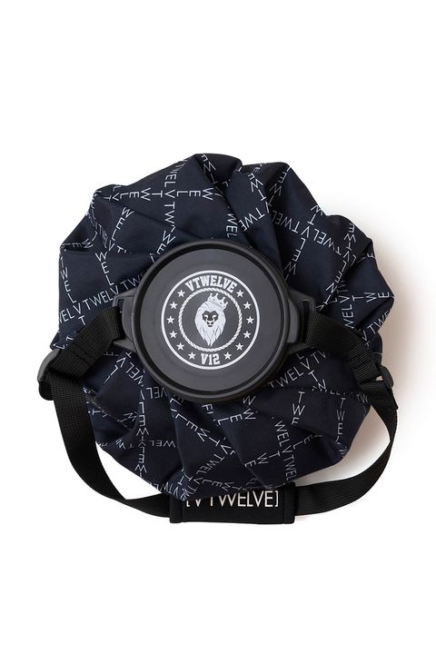 【26SS】 TYPO GRID ICE BAG / ブランドロゴ総柄 アイスバッグ (ブラック)