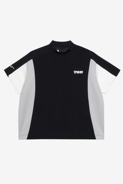 【26SS】【レディース】 RELAX HALF MOCKNECK TEE / モックネックTシャツ (ブラック)