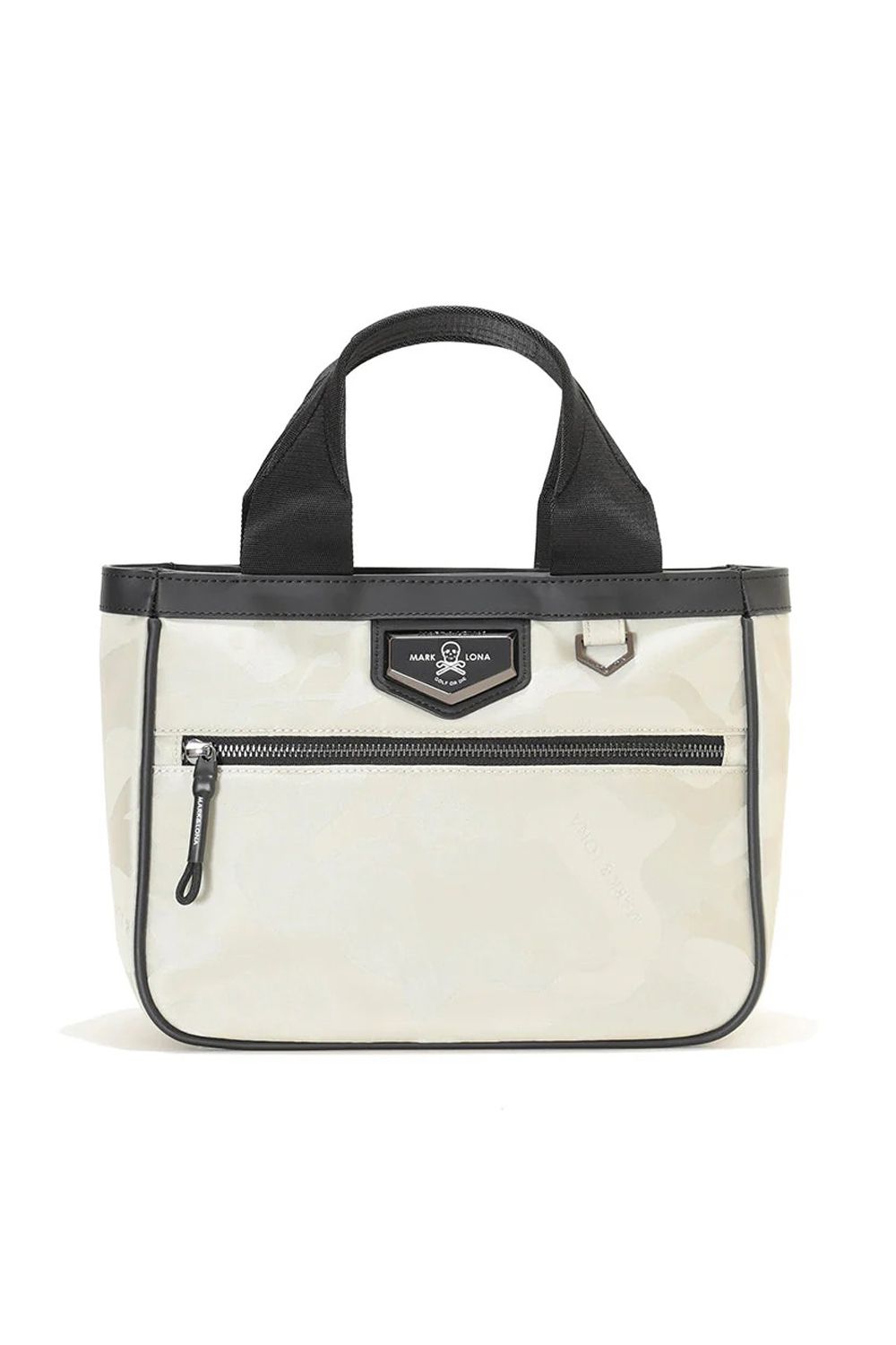 【2025AW 木村拓哉さん着用 VOL.5】 PREMIUM GAUGE CART BAG / コーデュラナイロン レザーパイピング オリジナルカモジャカード カートバッグ (アイスグレー)