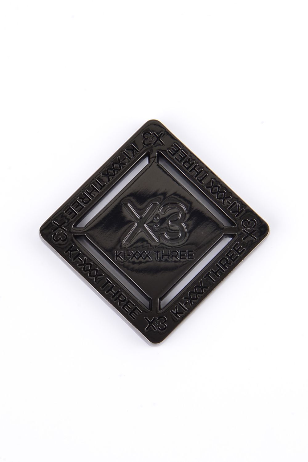 【26SS】【プレゼント好適品】 PLATE MARKER "SQUARE" / プレートマーカー スクエア (ブラック/ターコイズ)