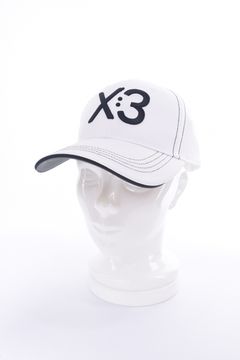LOGO CAP / 立体ロゴ刺繍 キャップ (ホワイト)