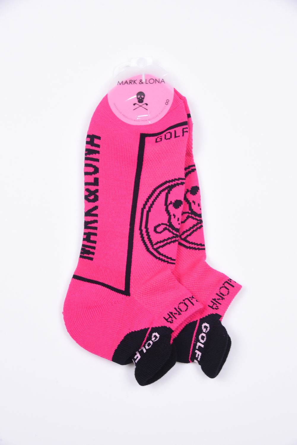 【26SS】 ROUND SKULL ATHLETIC LOW SOCKS / サークルスカルジャカード スニーカー丈 ローソックス (ピンク)