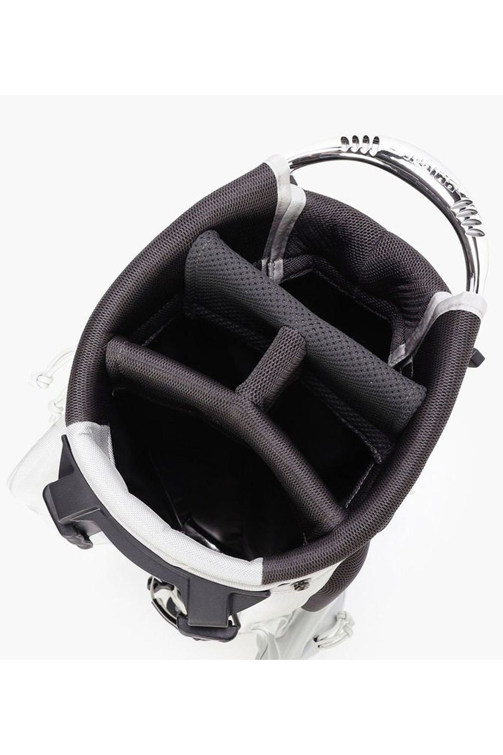 【銀行振込・代金引換不可】【返品・交換不可】 CR-4 #04 METALLIC / メタリック スタンドタイプ キャディバッグ (シルバー)