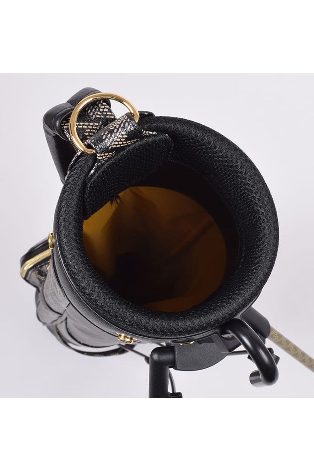 【銀行振込・代金引換不可】【返品・交換不可】 ARDEA NO.3 (アルデア) / ブランドオリジナルテキスタイル セルフスタンドバッグ (ダークブラック)*