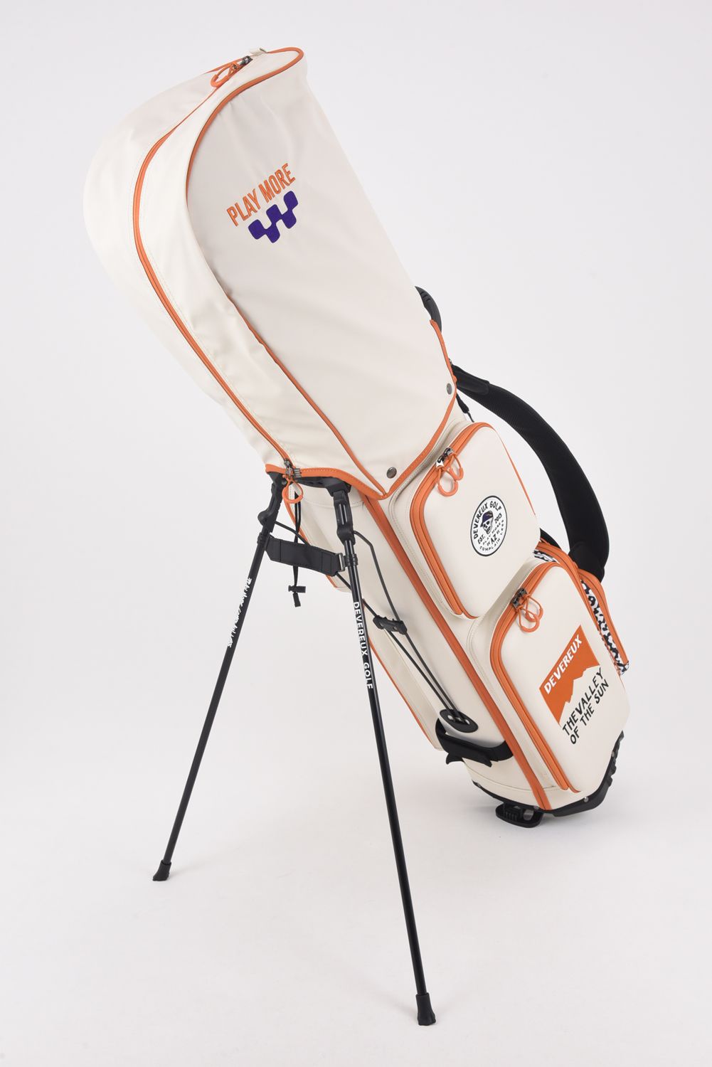 【銀行振込・代金引換不可】【返品・交換不可】 SOUTHWEST DEEP SIDE POCKET CADDIE BAG / ディープサイドポケット スタンドタイプ キャディバッグ (ホワイト)
