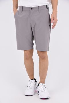 【26SS】 MEN’S COOLCORE LOGO ELASTIC SHORT PANTS / クールコア ウエストゴムベルト ショートパンツ (グレー)