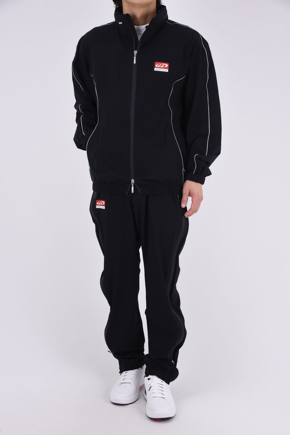 【26SS】 SPINNER PRO FLEX RAIN JACKET / ストレッチナイロンタフタ レインジャケット (薄型ポーチ付き) (ブラック)