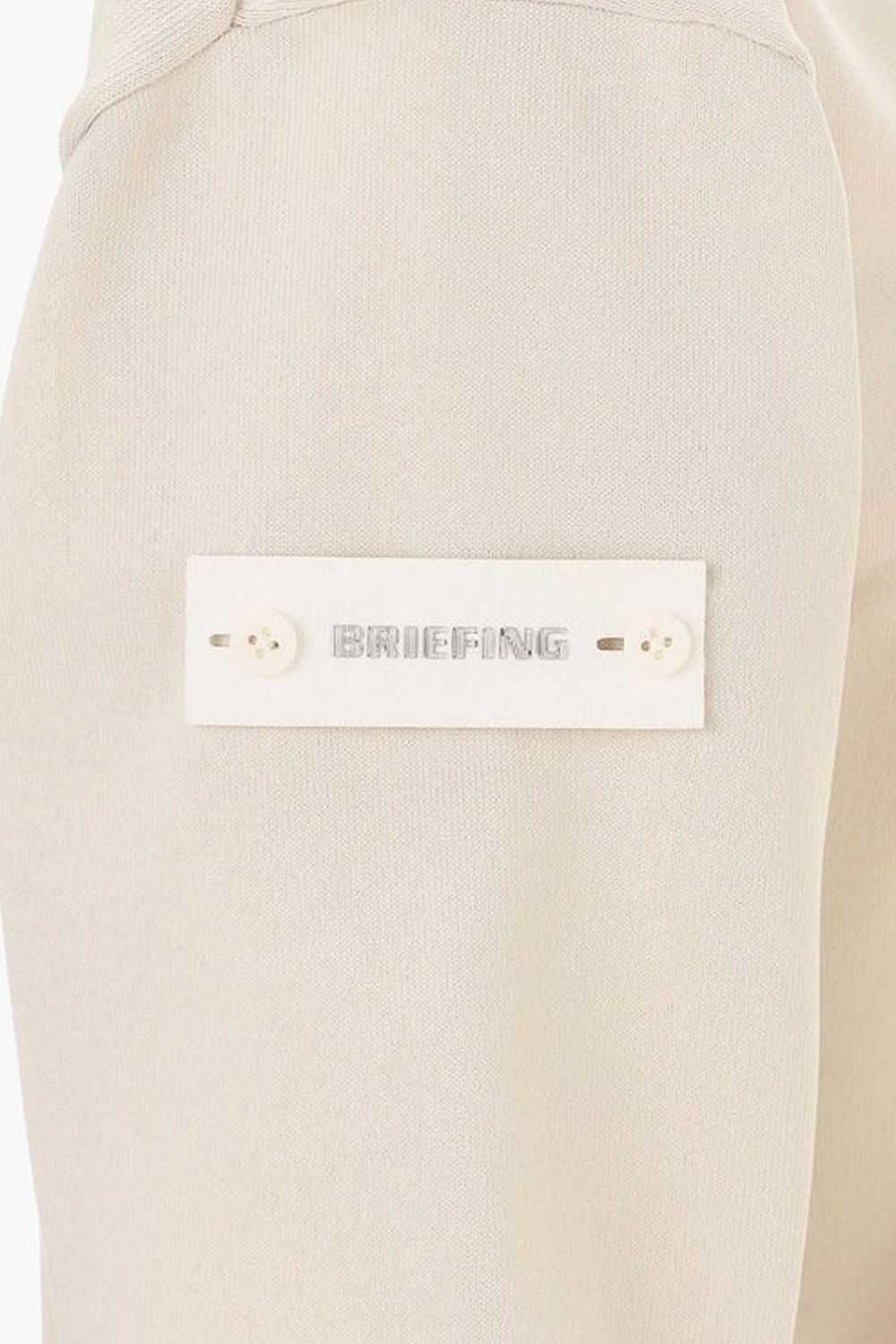 【26SS】【レディース】 WS WR BI-COLOR CREWNECK KNIT / 超撥水糸 バイカラー クルーネック ニット (ベージュ)