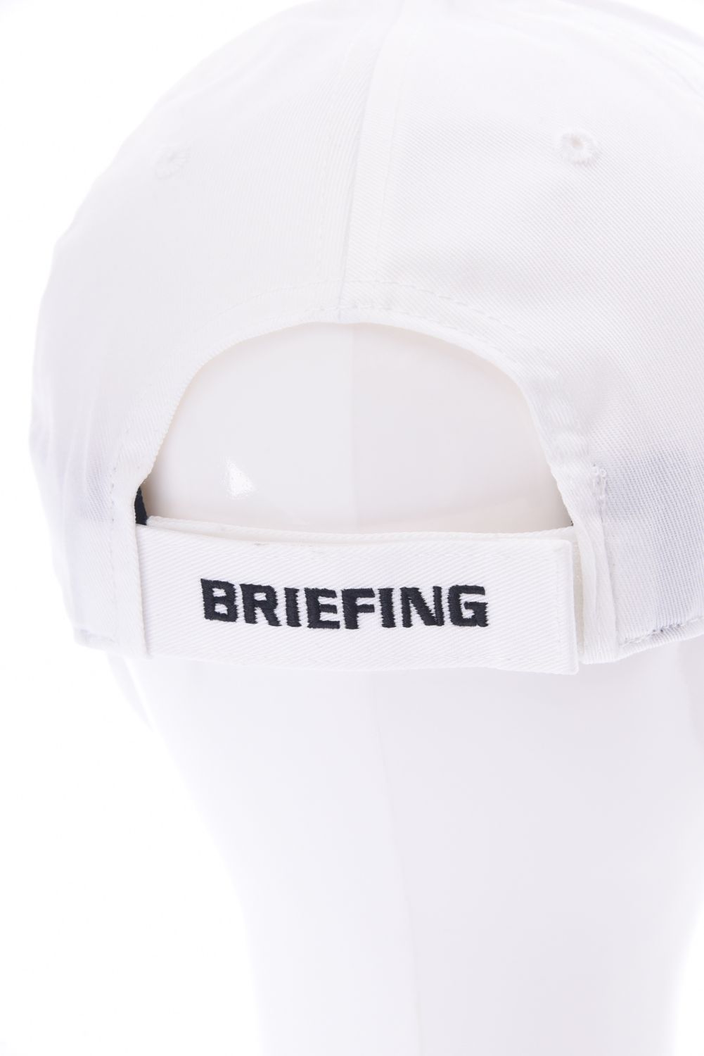 【26SS】 MEN’S COLLEGE LOGO CAP / カレッジ風ロゴ バイカラー キャップ (ホワイト)