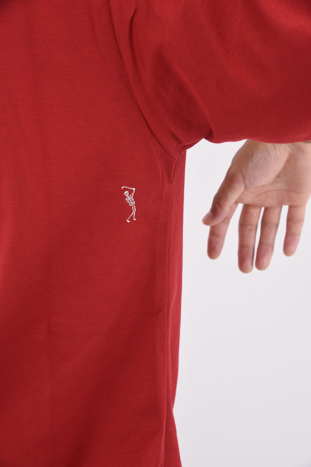 GARDA POLO / ブランクスカルワッペン ポロシャツ (レッド)