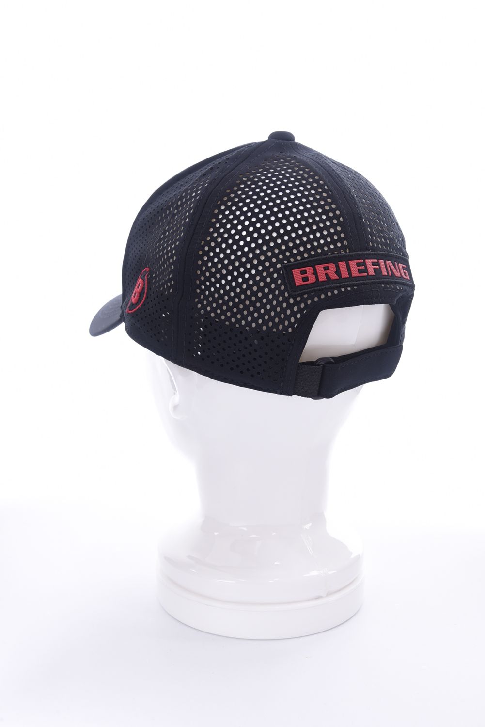 BRIEFING - MENS PUNCHING MESH CAP / ロゴ刺繍 パンチング メッシュ