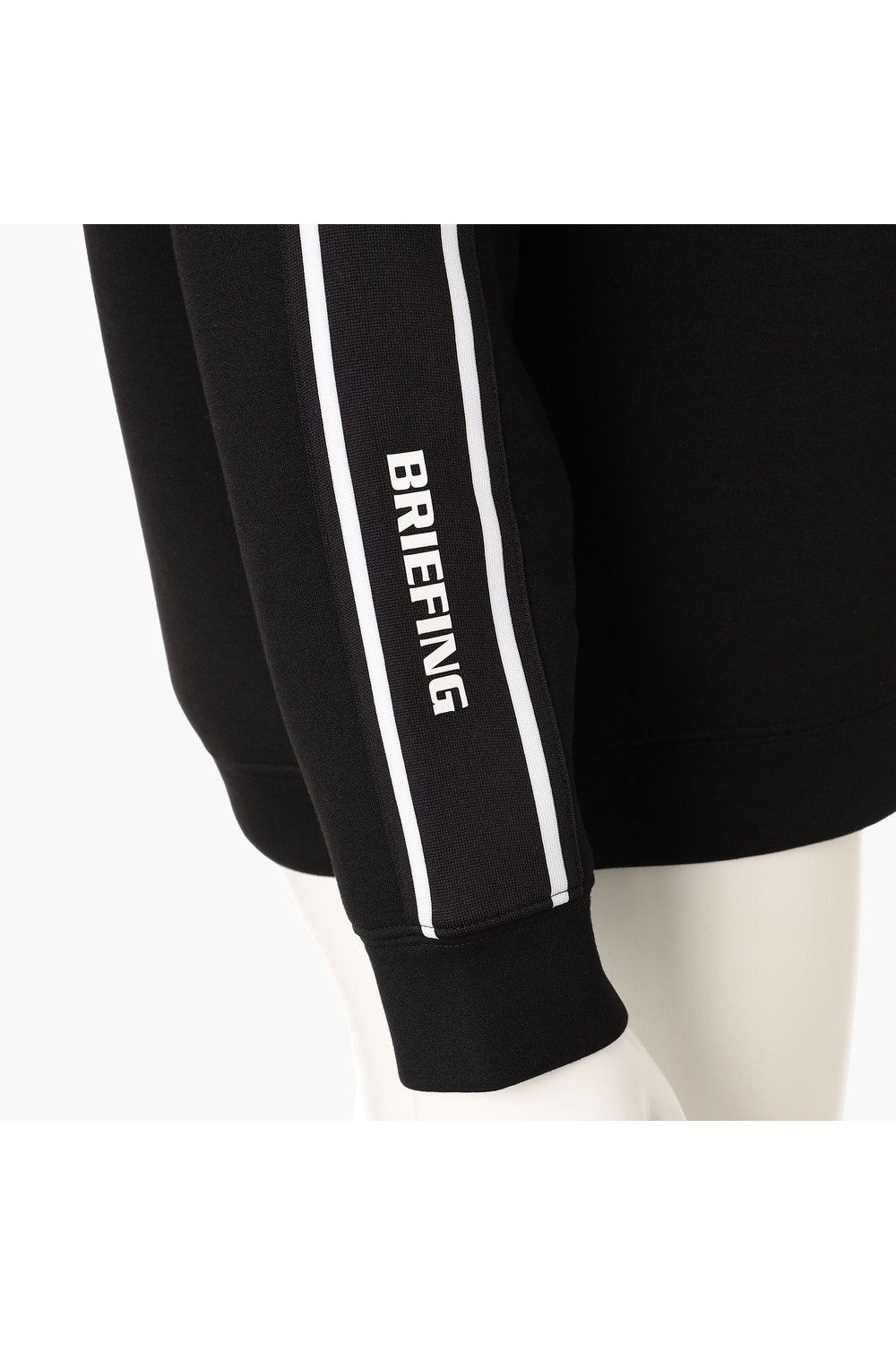【26AW】【レディース】 WOMEN’S WARM LINE CREWNECK TOP / ダンボールニット サイドライン クルーネックトップス (ブラック)