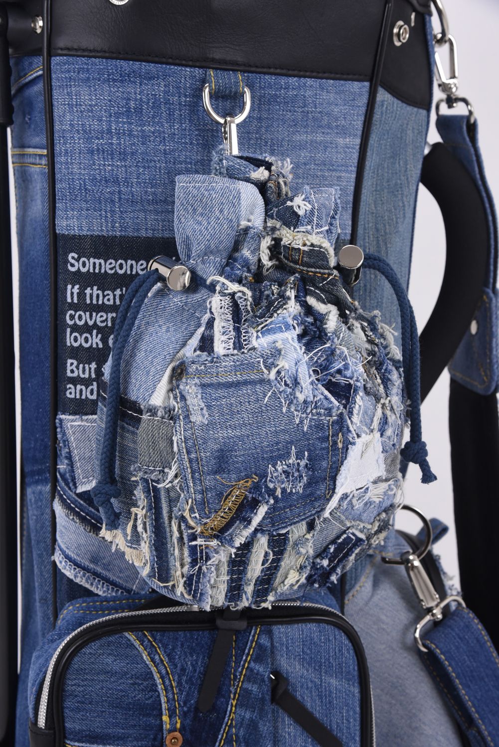 【銀行振込・代金引換不可】【返品・交換不可】 ヴィンテージ501デニム スタンド キャディバッグ