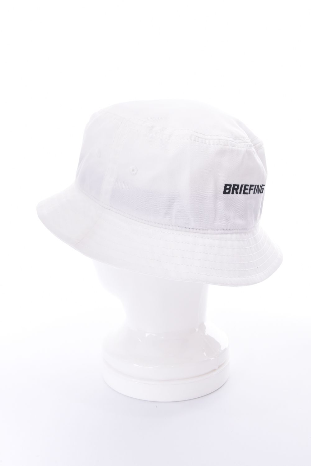【26SS】 MEN’S BG LOGO HAT / BGロゴ バケットハット (ホワイト)