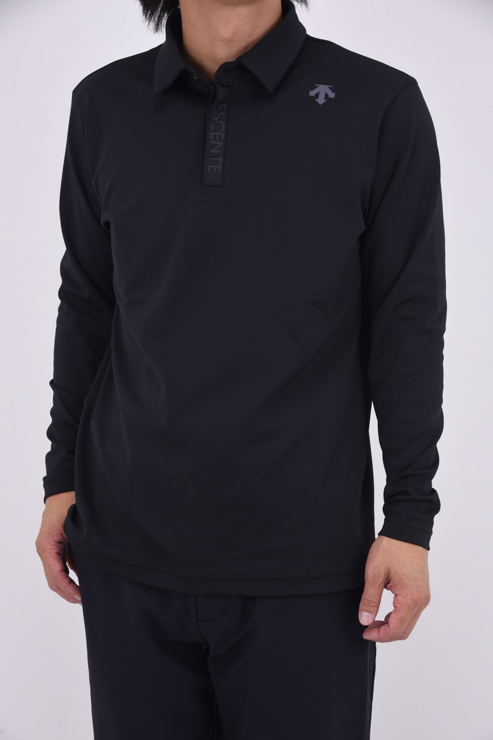【25AW】 防風裏起毛長袖シャツ (ブラック)