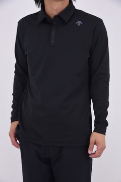 【25AW】 防風裏起毛長袖シャツ (ブラック)