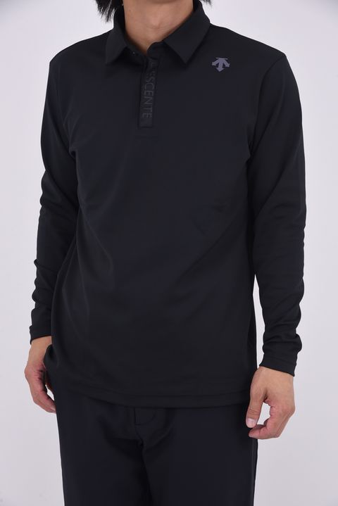 【25AW】 防風裏起毛長袖シャツ (ブラック)