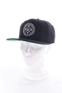 【26SS】 CIRCLE LOGO SNAPBACK CAP / サークルロゴ スナップバック キャップ (ブラック)