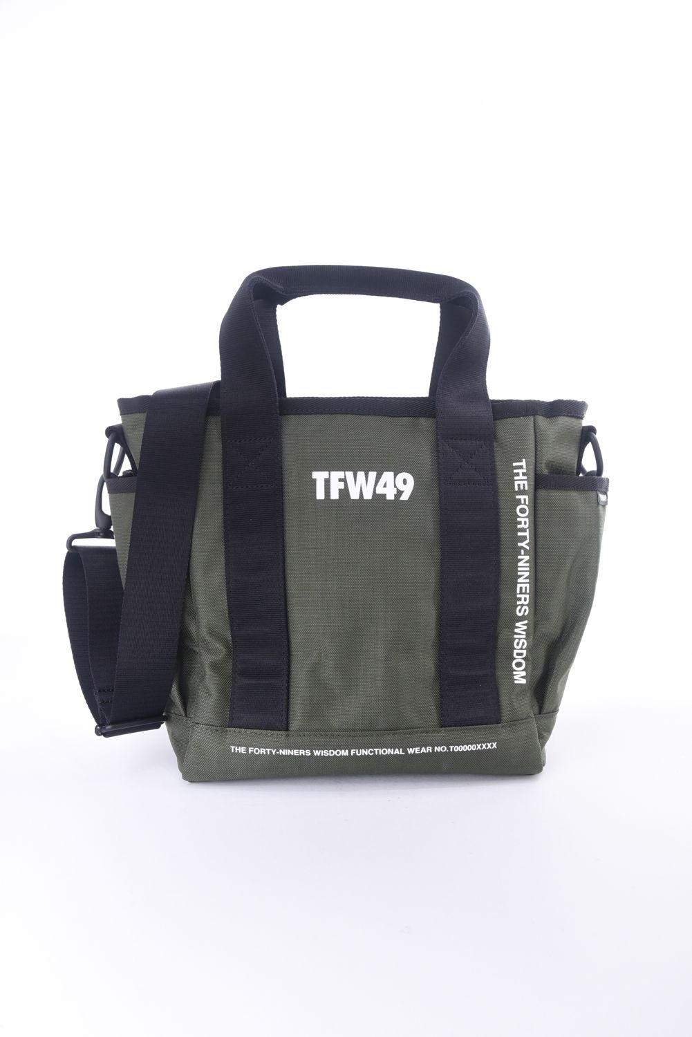 NYLON TOTE BAG SMALL / ナイロン トートバッグ スモール (カーキ)