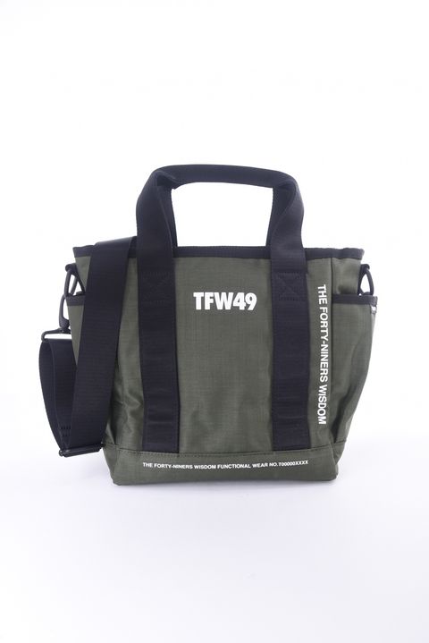 NYLON TOTE BAG SMALL / ナイロン トートバッグ スモール (カーキ)