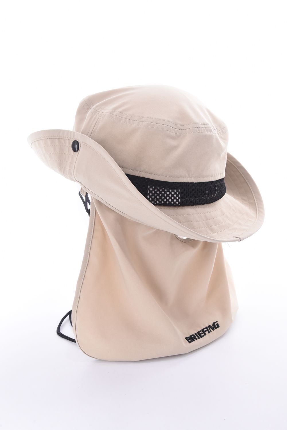 【26SS】 MEN'S COOLCORE SUNGUARD MESH HAT / サンガード付き メッシュバケットハット (ベージュ)