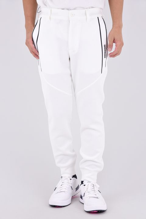 【26AW】 MEN’S WARM LINE JOGGER PANTS / ダンボールニット サイドライン ジョガーパンツ (ホワイト)