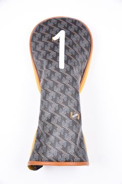 【10周年記念カラー】 PASSER (パッセル) / ブランドオリジナル テキスタイル ドライバーカバー (クラシックブラック)*