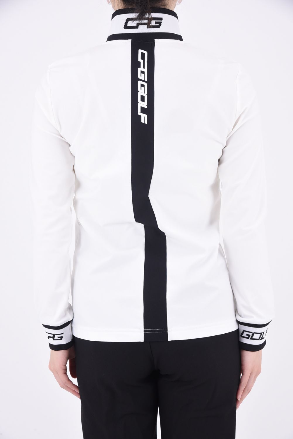 CPG GOLF - 【レディース】 HIGH NECK ZIP LINE MOCK NECK
