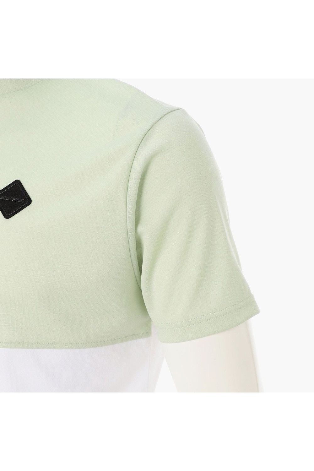 【26SS】 MEN'S BI-COLOR HIGHNECK / バイカラー ハイネックTシャツ (セージグリーン)