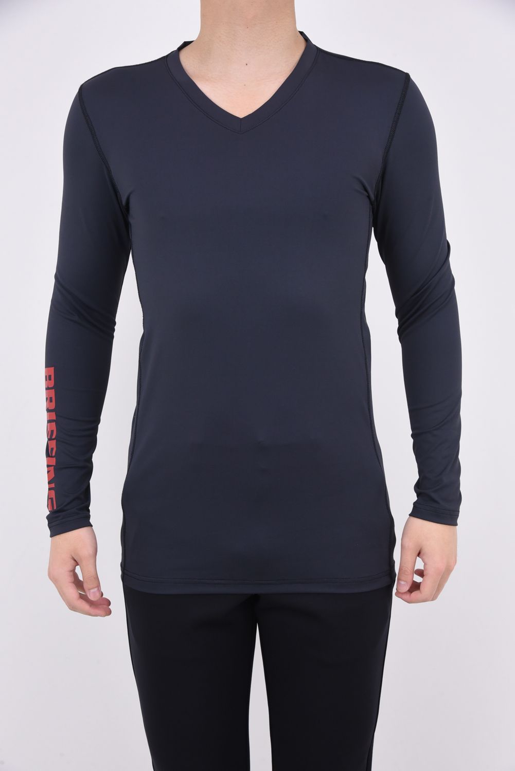【おまけ付】 MENS - BRIEFING UNDER Vネック ブランドロゴ / SHIRT レディースウェア
