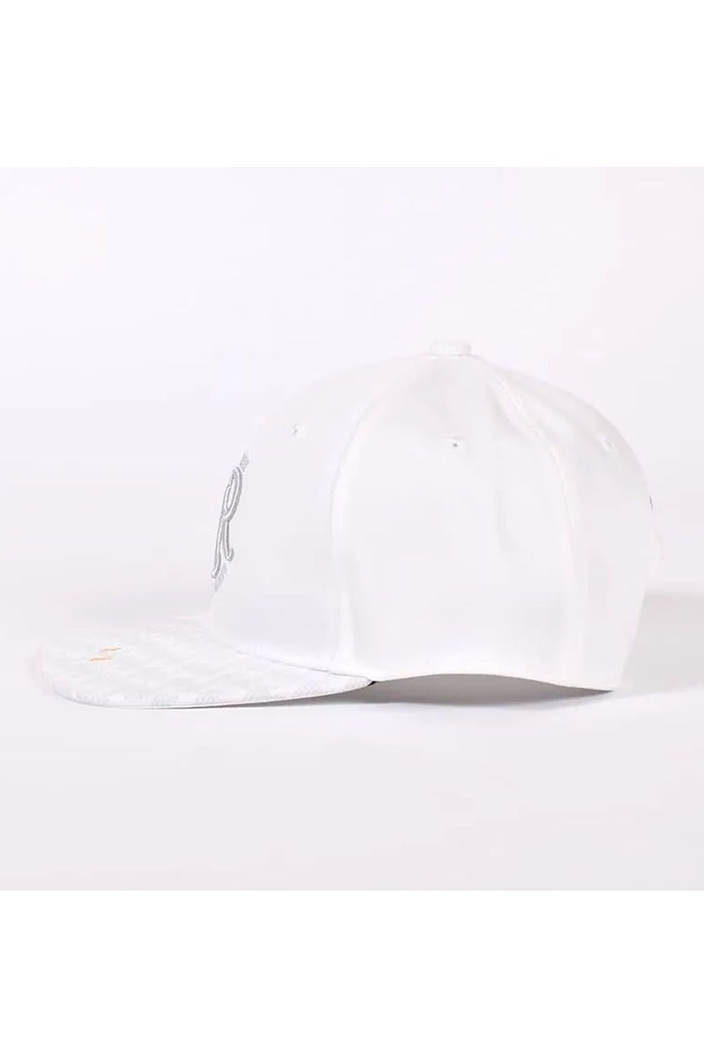 【26SS】 GM BRIM CAP FLAT / GM ブリムキャップ フラット (ホワイト×グレー)