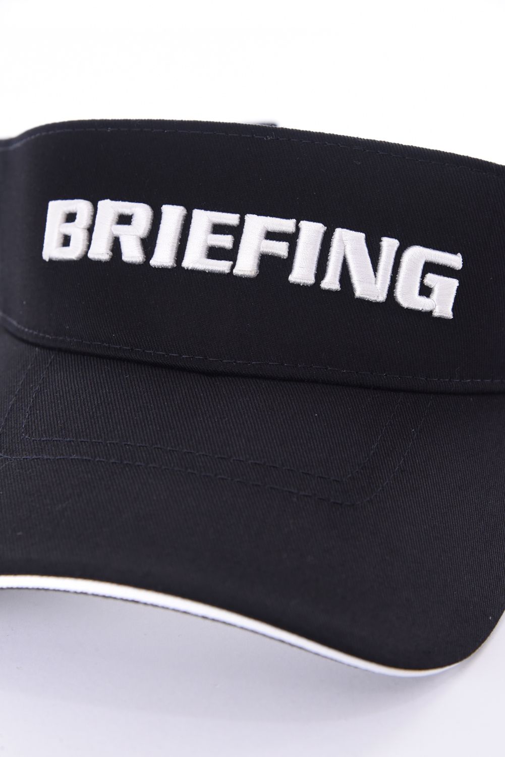 【26SS】 MEN’S BASIC VISOR / ベーシック ブランドロゴ サンバイザー (ブラック)