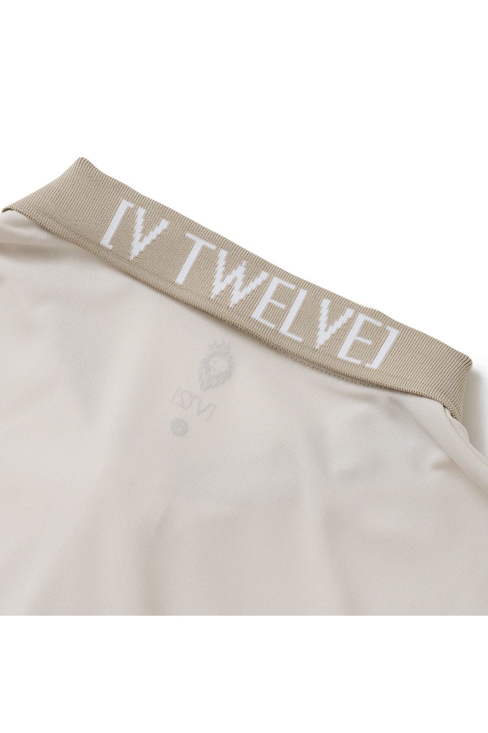 【26SS】【レディース】 AIRY AWA POLO / ワッフル生地 異素材切り替え ポロシャツ (ベージュ)