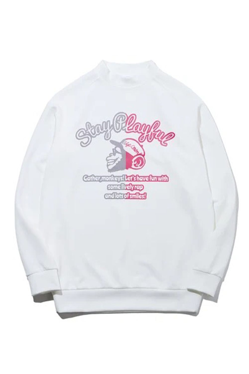 【26AW】 JERSEY MOCK NECK / ダンボール素材モックネック (ホワイト)