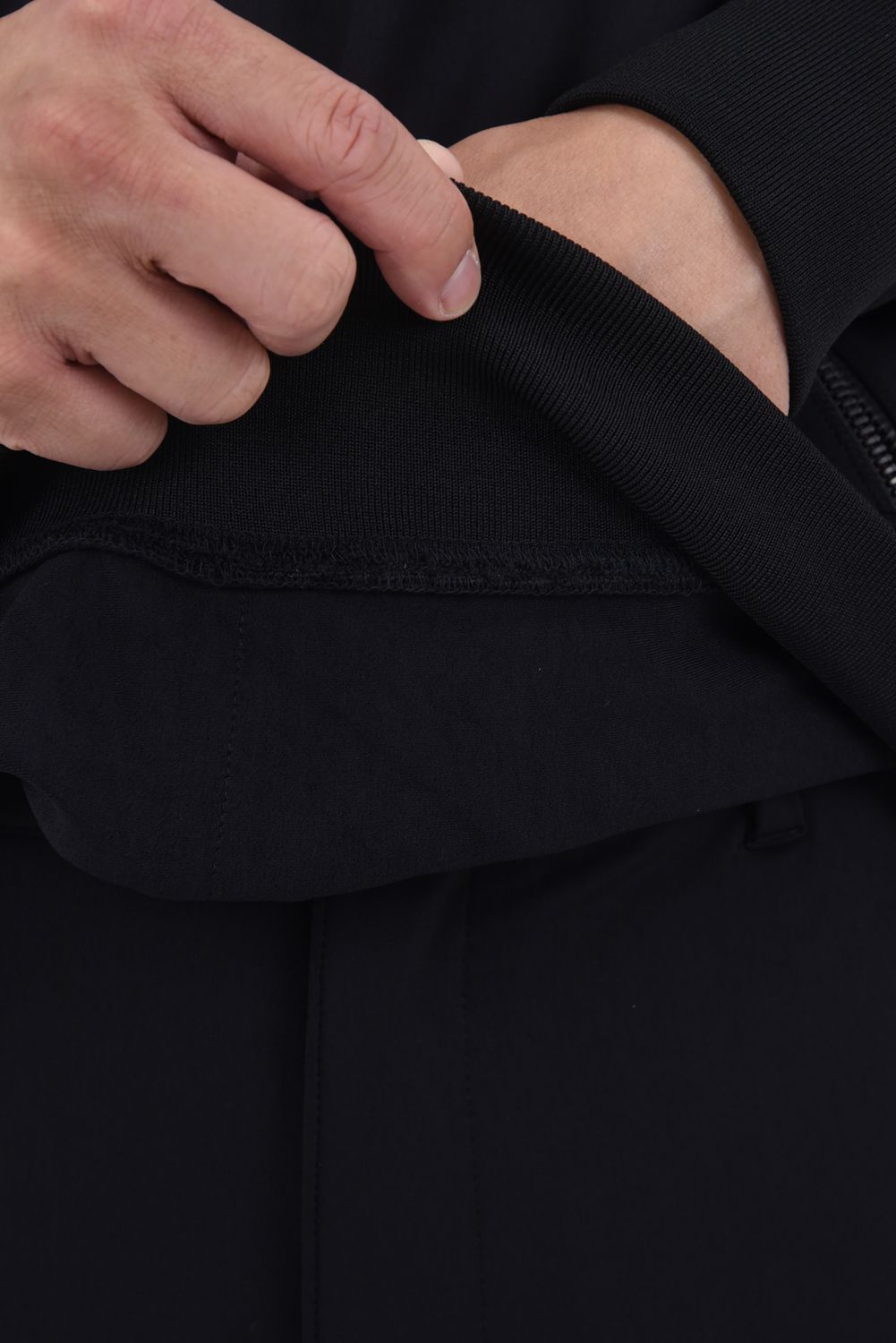 【25AW】 37.5SOUTHWEST crew pullover / ブランドロゴ バックプリント スニードジャック (ブラック)