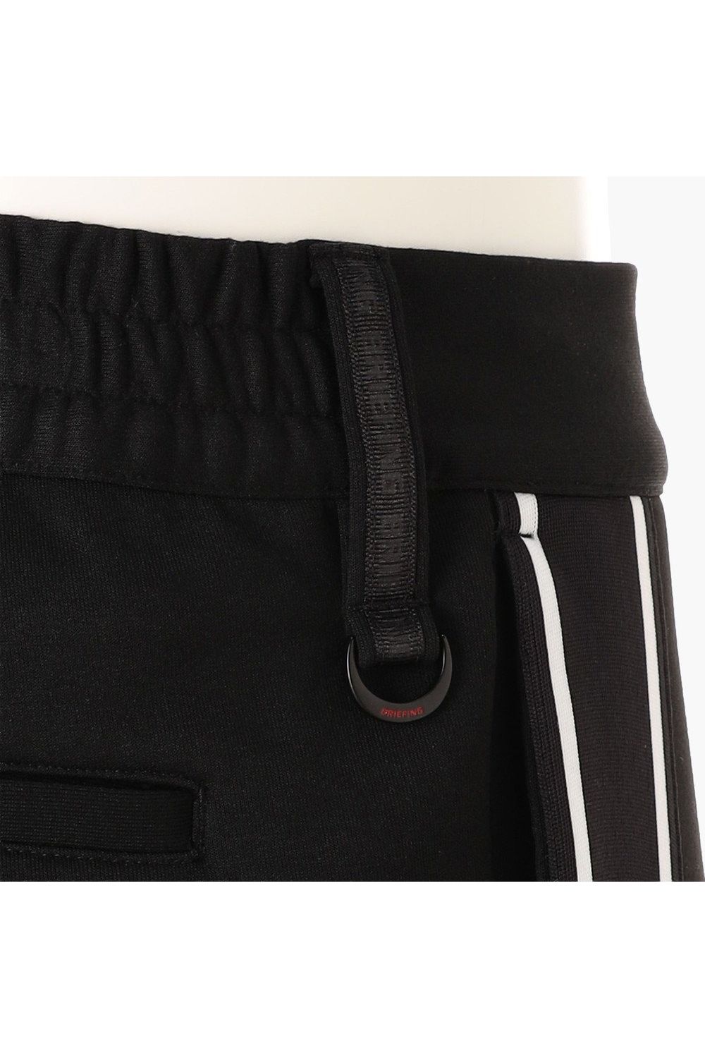 【26AW】 MEN’S WARM LINE JOGGER PANTS / ダンボールニット サイドライン ジョガーパンツ (ブラック)