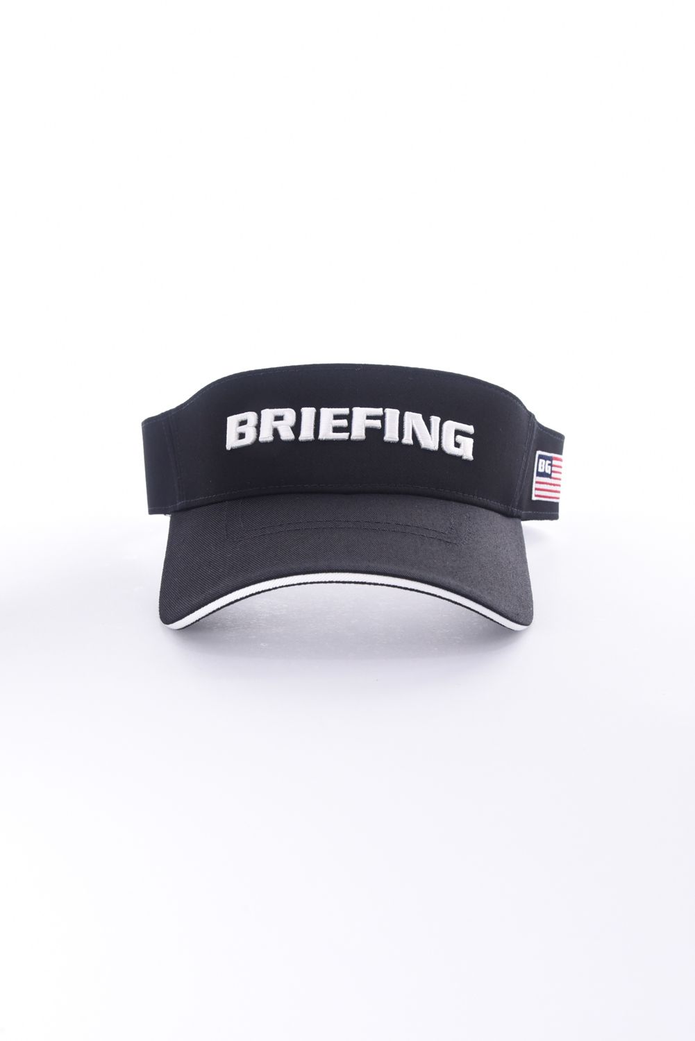 【26SS】 MEN’S BASIC VISOR / ベーシック ブランドロゴ サンバイザー (ブラック)