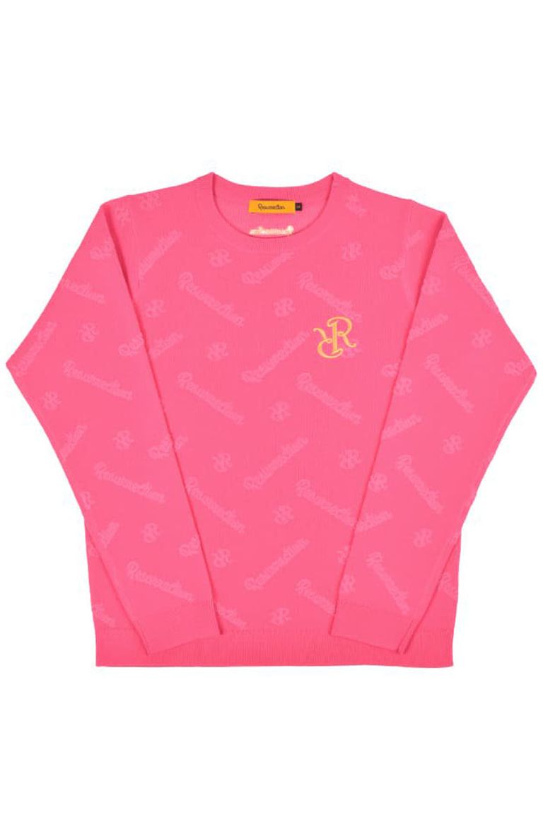 Resurrection - 【レディース】 WOMENS LOGO MONOGRAM KNIT PULLOVER 