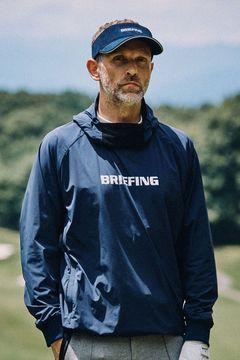 MEN'S WIND HOODIE / 4WAYストレッチタフタ テクニカル プルオーバー フーディー (ネイビー)