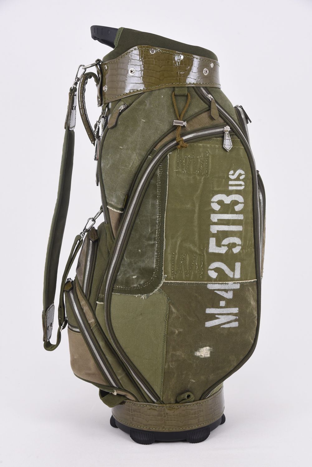 【銀行振込・代金引換不可】【返品・交換不可】 ミリタリーマテリアル キャディバッグ