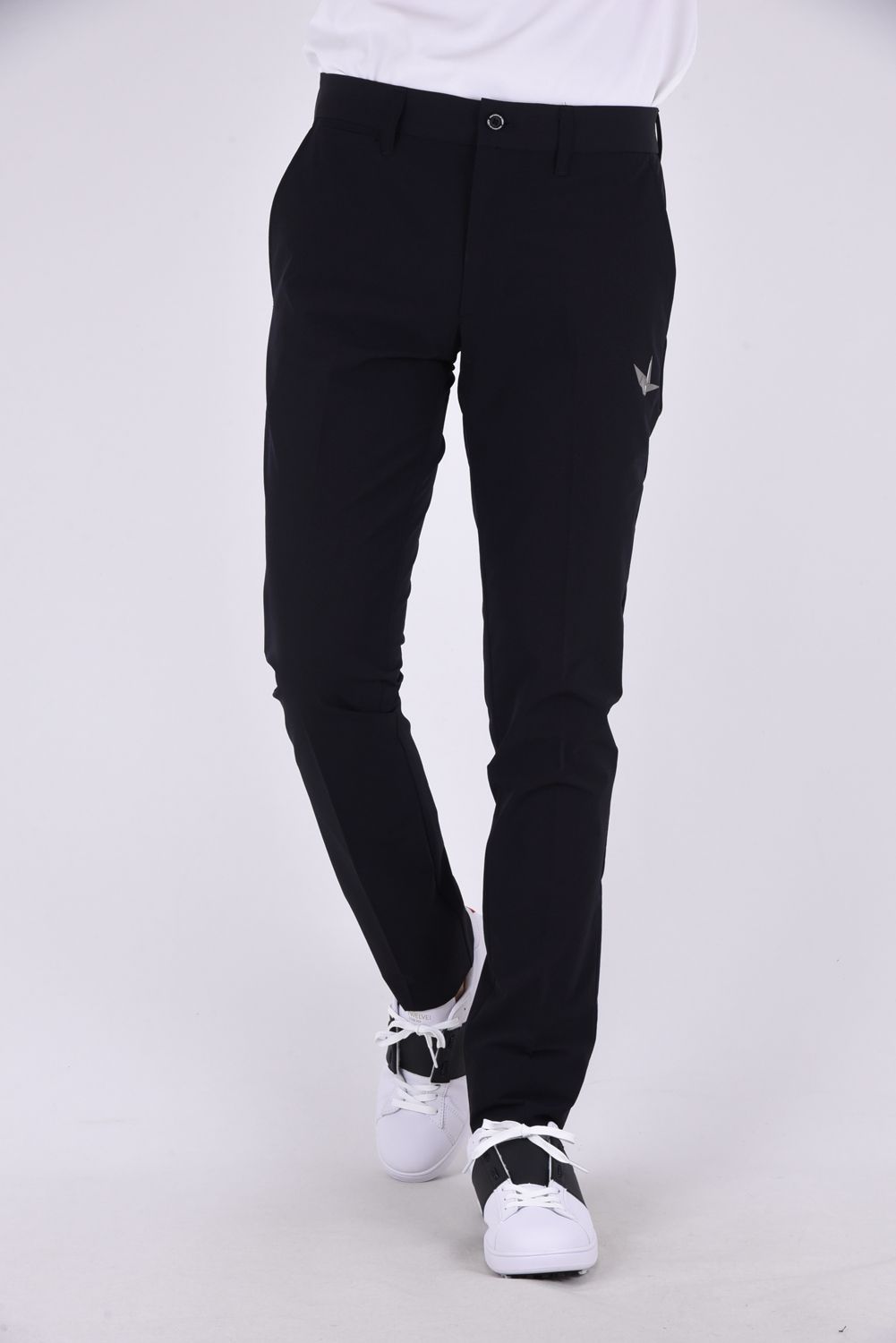 1PIU1UGUALE3 GOLF - SLIM PANTS / アイコン ブランドロゴ ストレッチ